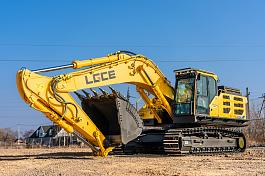 Экскаватор гусеничный LGCE E6415H (Однопоточная гидролиния, Ковш 2,4м3)