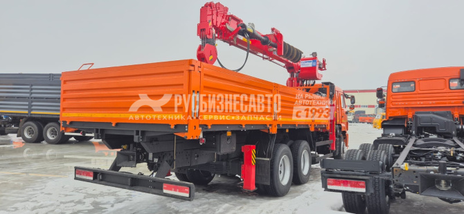 Купить КМУ КАМАЗ 65115-3094-48 (Евро-5) + HANGLIM KS2056SM верх.упр. + бур 400мм. + борт сталь 6,6м. в компании Русбизнесавто - изображение 11