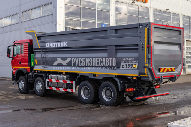 Купить Самосвал HOWO T5G 8x4 ( ZZ3317V386GE1 ) / 7.6*2.3*1.5+0.5 / 26-35 м3 / прямой / п.ч. 5.26 2024г.в. в компании Русбизнесавто - изображение 6