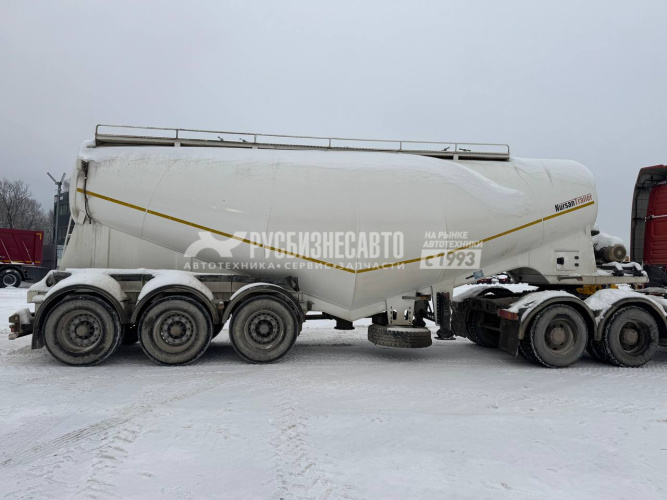Купить Полуприцеп-цементовоз NURSAN 3ANRS(35 м3, 3 оси) б/у (2024 г.в.)(0164) в компании Русбизнесавто - изображение 5