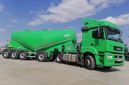 ППЦ материаловоз (цемент, мука, комбикорм) BONUM 914231 (31 м3,компр. эл. 10,2 м3/мин, 4 оси имп.)