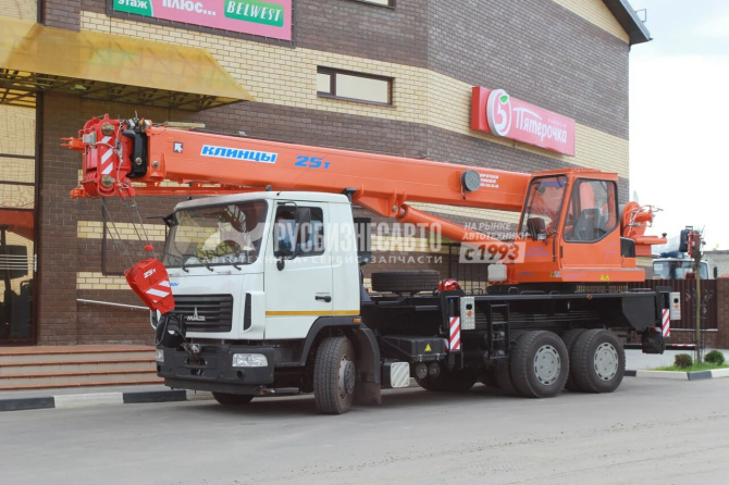 Купить КС 55713-6К-1 автокран 25т. (МАЗ-6312) Евро-5 в компании Русбизнесавто - изображение 1