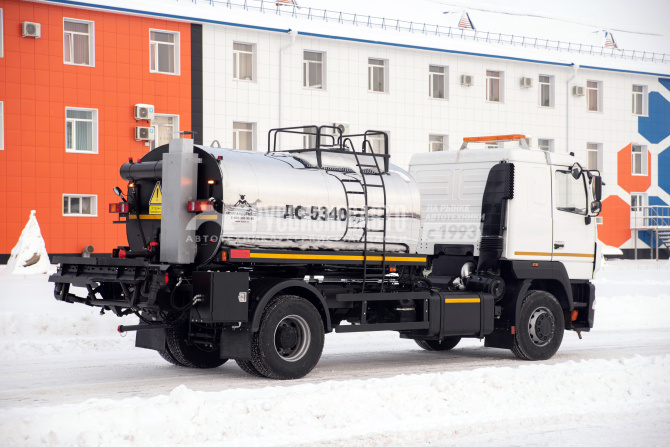 Купить Автогудронатор ДС-5340 на шасси МАЗ-5340 (точн.доз+авт.горелка+удлинитель розлива) в компании Русбизнесавто - изображение 1
