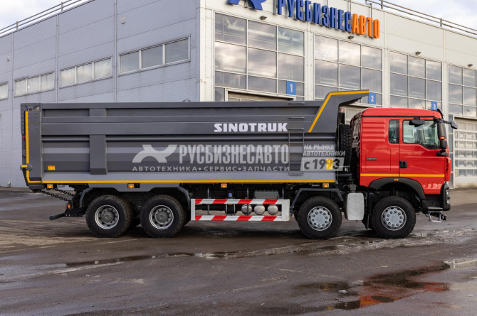 Купить Самосвал HOWO T5G 8x4 ( ZZ3317V386GE1 ) / 7.6*2.3*1.5+0.5 / 26-35 м3 / прямой / п.ч. 5.26 2024г.в. в компании Русбизнесавто - изображение 3