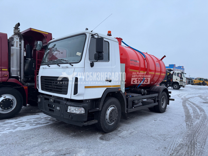 Купить КО-529-16 на шасси МАЗ 534025 вакуумная машина 11 м3 в компании Русбизнесавто - изображение 5
