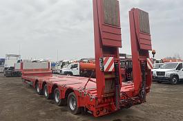 TIRKON LWB4A , П/п трал раздвижной, 4 оси, г/п 51т.