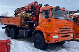 КМУ КАМАЗ 43118-73094-50 (Евро-5) + ИНМАН ИТ-200 + серт.корзина + бур 400мм. + борт 6,2м. (без сп)