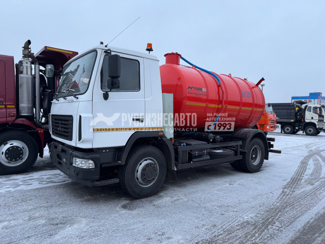 Купить КО-529-16 на шасси МАЗ 534025 вакуумная машина 11 м3 в компании Русбизнесавто - изображение 4