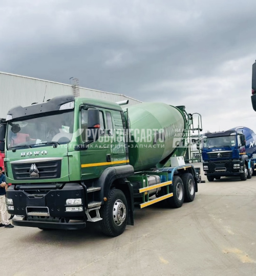 Купить Автобетоносмеситель на шасси HOWO T5G 6x4 (ZZ5257GJBV404GE1) 12м3 в компании Русбизнесавто - изображение 4