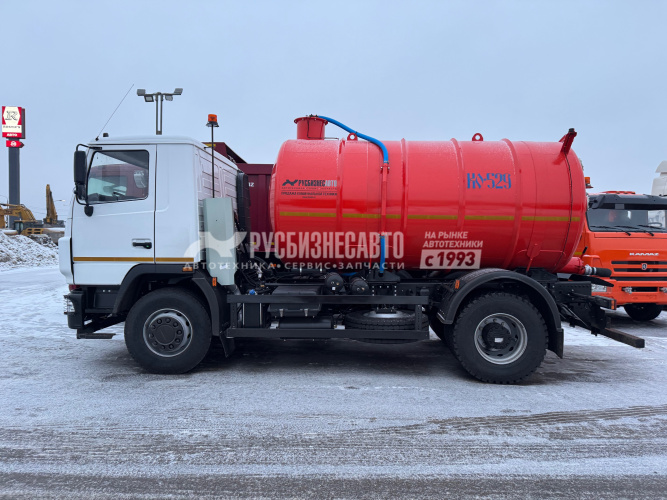 Купить КО-529-16 на шасси МАЗ 534025 вакуумная машина 11 м3 в компании Русбизнесавто - изображение 3