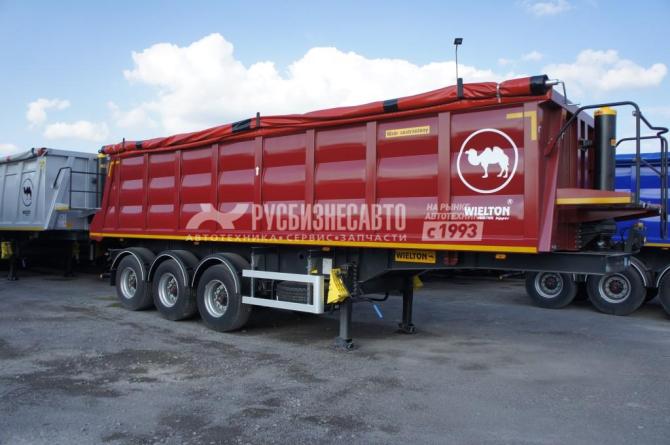 Купить Wielton NW 3 (NW 3 S 33 PK самосвальный  квадратный 33 м3) ССУ 1200 в компании Русбизнесавто - изображение 1