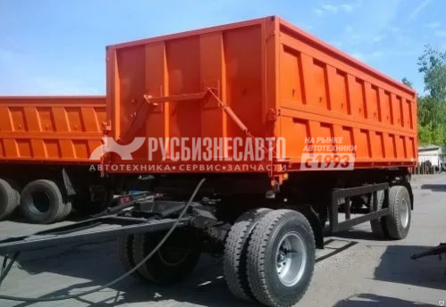 Купить ПЛАНЕТА 852900 прицеп самосвальный 2-х осный, L=6м, тент, намат.устр-во, балкон в компании Русбизнесавто - изображение 1