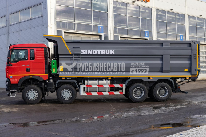 Купить Самосвал HOWO T5G 8x4 ( ZZ3317V386GE1 ) / 7.6*2.3*1.5+0.5 / 26-35 м3 / прямой / п.ч. 5.26 2024г.в. в компании Русбизнесавто - изображение 7