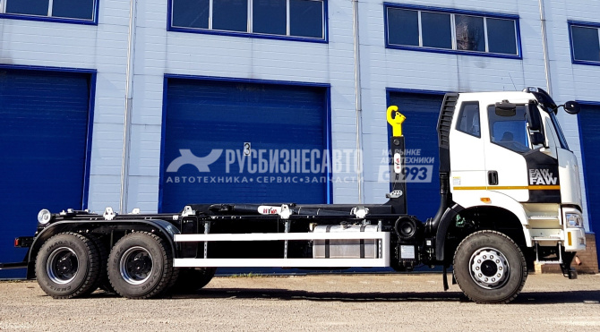 Купить Мультилифт FAW 3250АМ J6 (6*4) база 4300 + Велмаш ВК Т20-6000 (Palfinger PH T20Pi)  в компании Русбизнесавто - изображение 1